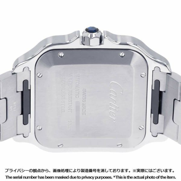 カルティエ サントス ドゥ カルティエ LM WSSA0064 Cartier 腕時計 ブラウン文字盤