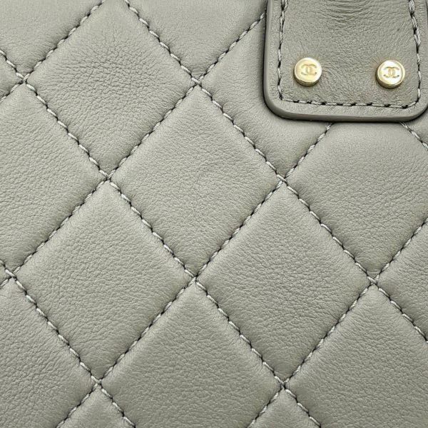 シャネル ショルダーバッグ マトラッセ ココマーク バニティバッグ カーフレザー AS3345 CHANEL