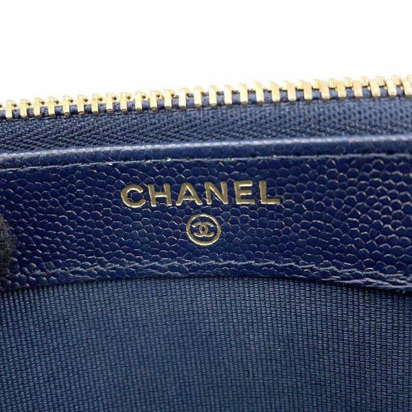 シャネル チェーンウォレット ココマーク マトラッセ キャビアスキン AP3495 CHANEL ポシェット 財布 フォンケース