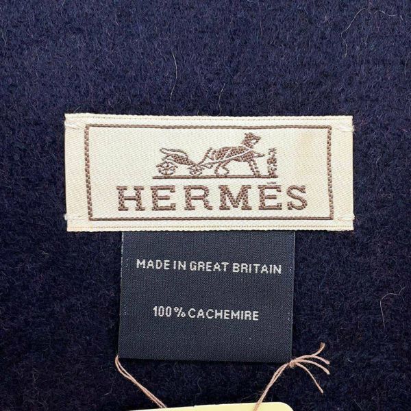 エルメス マフラー レクトヴェルソ カシミア バイカラー HERMES ストール