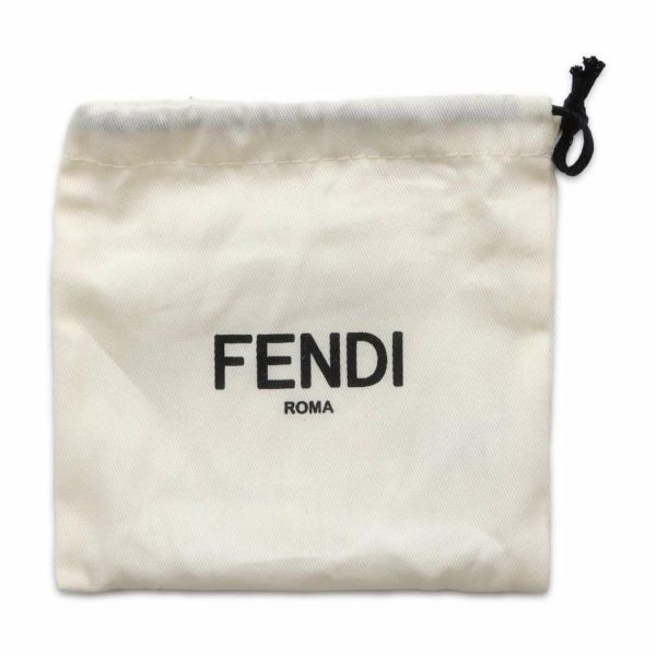 フェンディ 三つ折り財布 FFダイヤモンド レザー 8M0480 FENDI 財布 黒