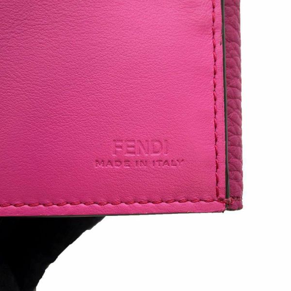 フェンディ 二つ折り財布 ピーカブー セレリア コンパクトウォレット レザー 8M0438 FENDI 財布