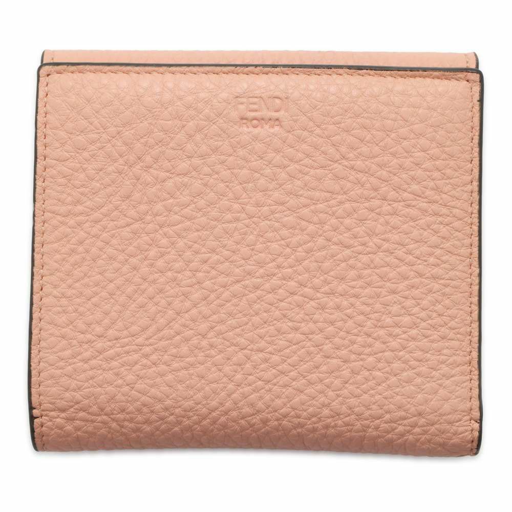 フェンディ 二つ折り財布 ピーカブー セレリア コンパクトウォレット レザー 8M0438 FENDI 財布