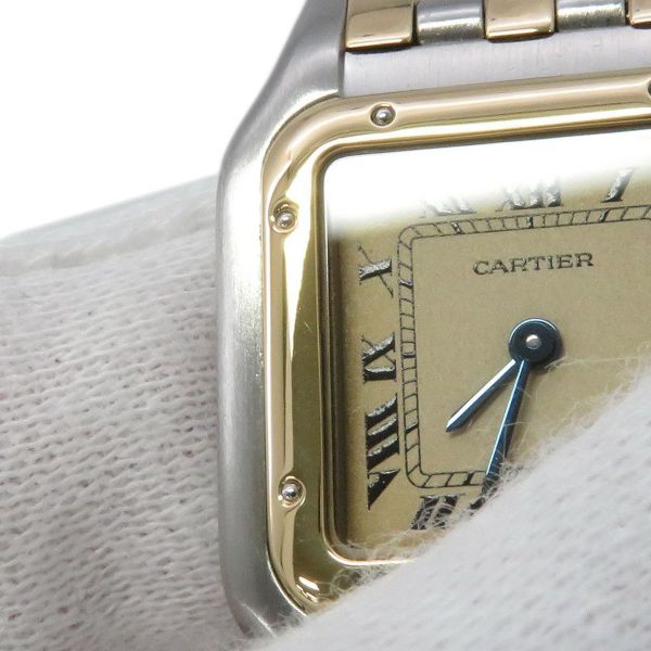 カルティエ パンテール 3ロウ SM Cartier 腕時計 アイボリー文字盤 クォーツ