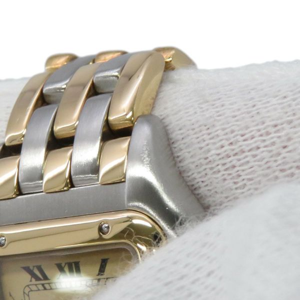 カルティエ パンテール 3ロウ SM Cartier 腕時計 アイボリー文字盤 クォーツ