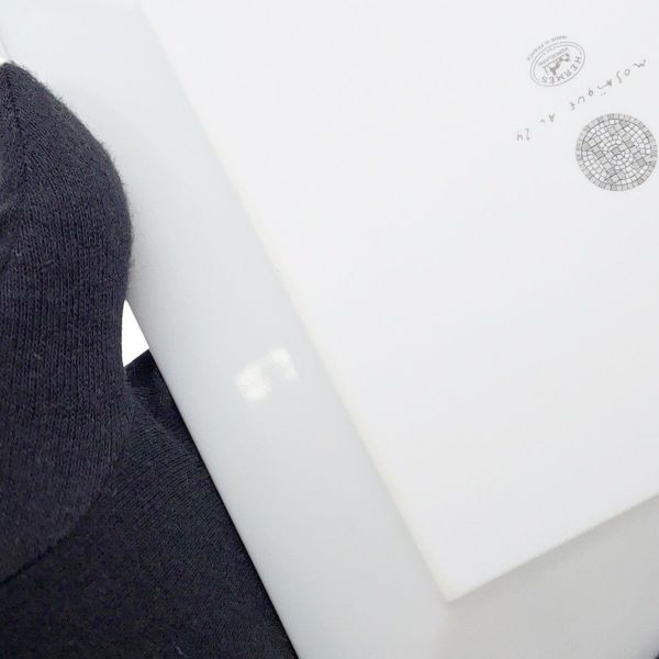 エルメス プレート ポーセリン モザイク 24 プラチナ ヴァンキャトル HERMES 食器 皿 トレー