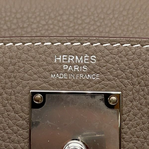 エルメス ボディバッグ ケリー アッカドPM エトゥープ/シルバー金具 トゴ W刻印 HERMES メンズ