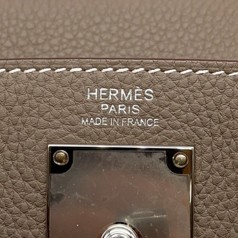 エルメス ボディバッグ ケリー アッカドPM エトゥープ/シルバー金具 トゴ W刻印 HERMES メンズ
