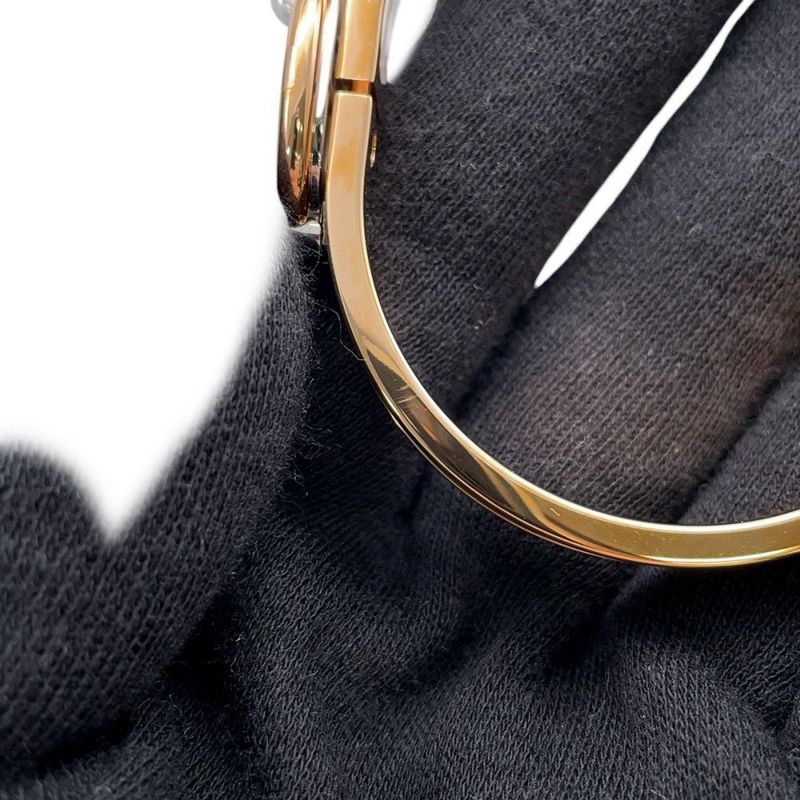 エルメス ブレスレット シェーヌダンクル ミニクリック PM マロングラッセ/ピンクゴールド金具