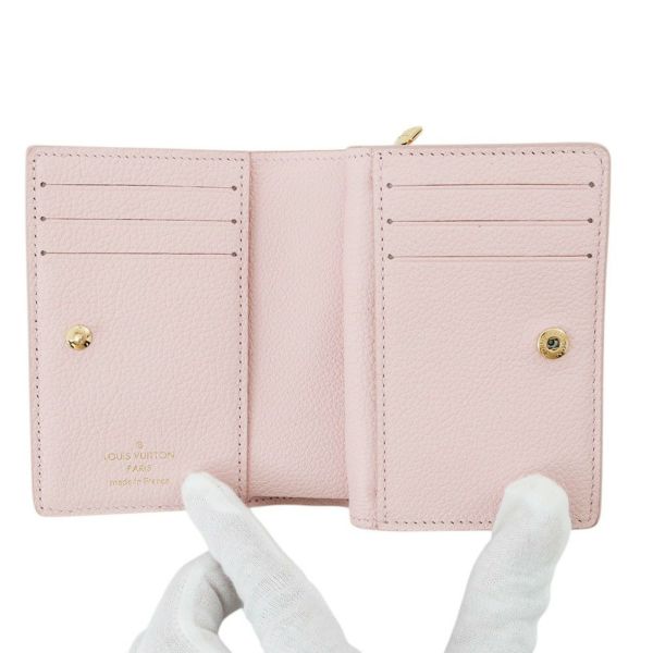 ルイヴィトン 二つ折り財布 モノグラム・アンプラント ブロデリー ポルトフォイユ・クレア M81212 LOUIS VUITTON