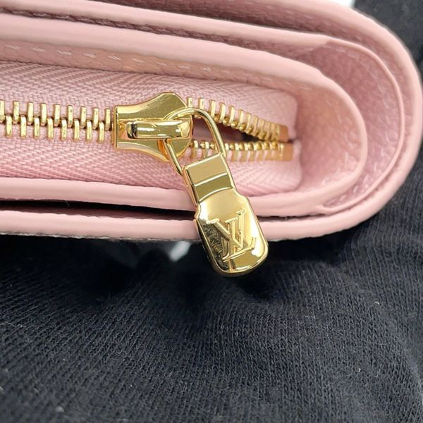 ルイヴィトン 二つ折り財布 モノグラム・アンプラント ブロデリー ポルトフォイユ・クレア M81212 LOUIS VUITTON