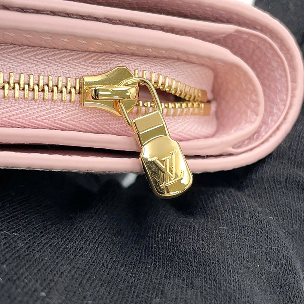 ルイヴィトン 二つ折り財布 モノグラム・アンプラント ブロデリー ポルトフォイユ・クレア M81212 LOUIS VUITTON