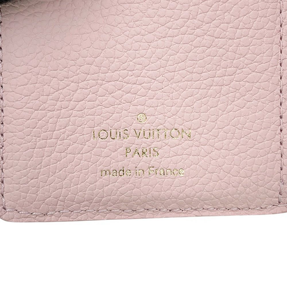 ルイヴィトン 二つ折り財布 モノグラム・アンプラント ブロデリー ポルトフォイユ・クレア M81212 LOUIS VUITTON