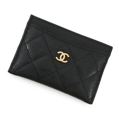 【CHANEL】◆シャネル キャビアスキン 長財布 マトラッセ ココマーク 黒◆ CHANEL シャネル 長財布 ロングウォレット ラウンドファスナー