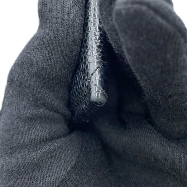 シャネル カードケース クラシック マトラッセ ココマーク キャビアスキン AP0213 CHANEL 定期入れ 名刺入れ パスケース 黒