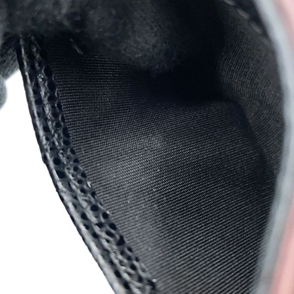 シャネル カードケース クラシック マトラッセ ココマーク キャビアスキン AP0213 CHANEL 定期入れ 名刺入れ パスケース 黒