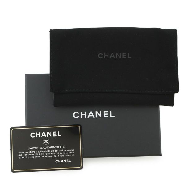 シャネル カードケース クラシック マトラッセ ココマーク キャビアスキン AP0213 CHANEL 定期入れ 名刺入れ パスケース 黒