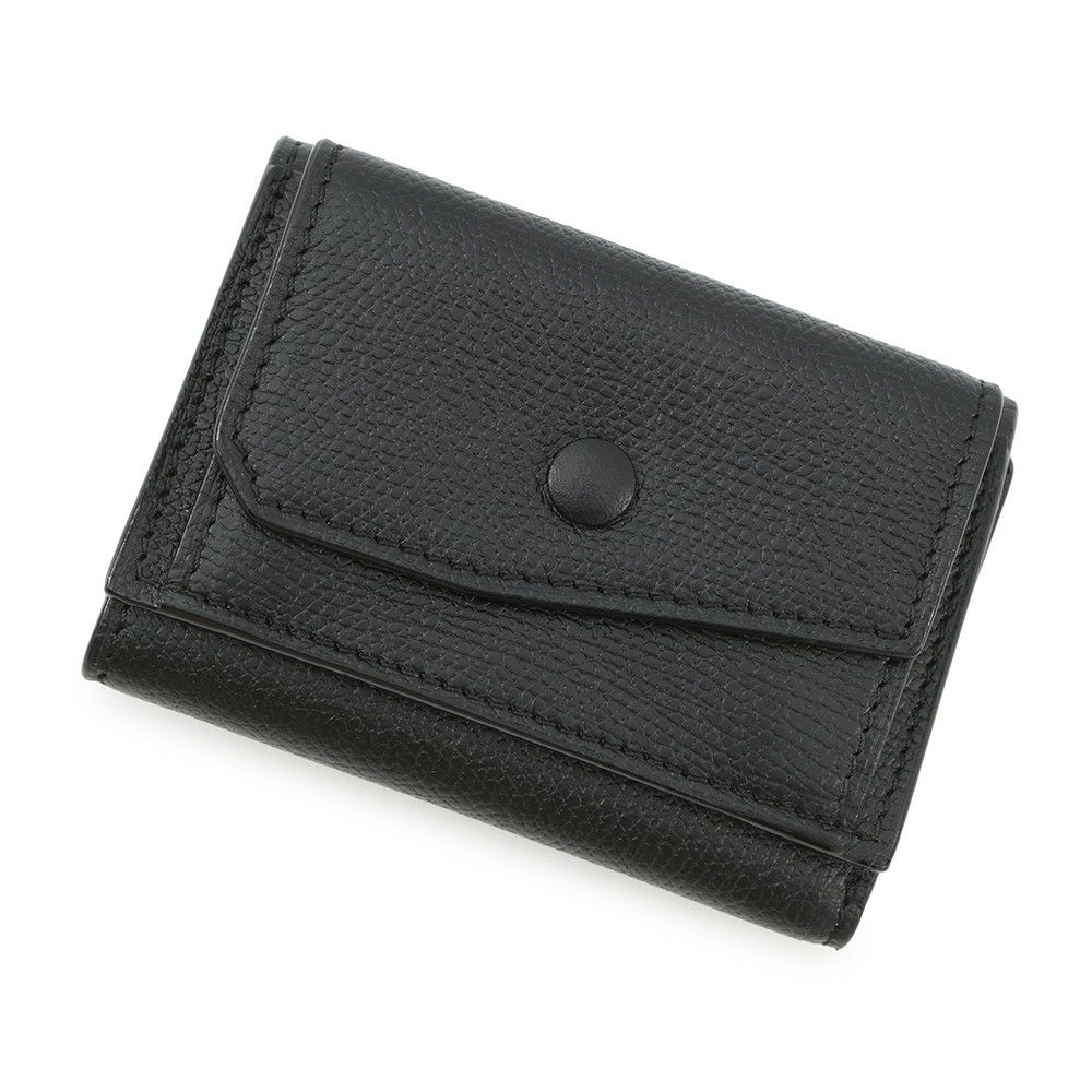 ヴァレクストラ 三つ折り財布 グリップ コンパクトパース ソフトカーフ  