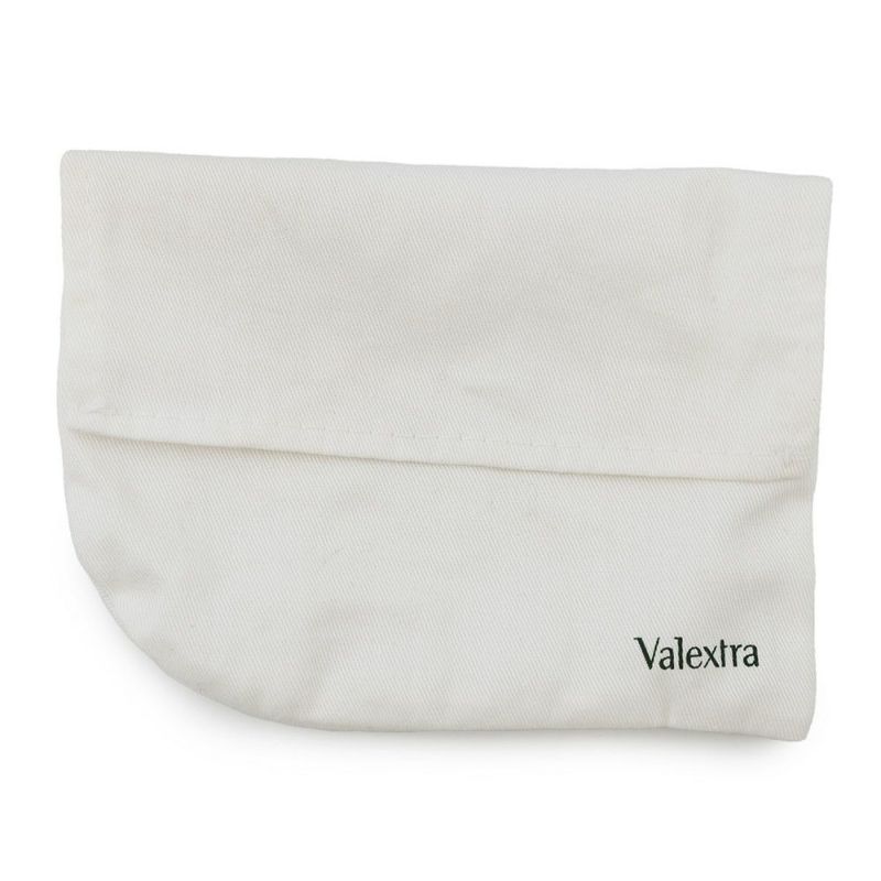 ヴァレクストラ 三つ折り財布 グリップ コンパクトパース ソフトカーフレザー SGNL0026028 Valextra 黒