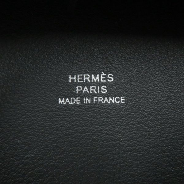 エルメス コインケース バスティア グラファイト ボックスカーフ K刻印 HERMES 小銭入れ