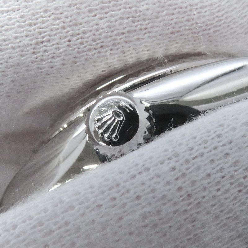 ロレックス デイトジャスト26 SS/K18WGホワイトゴールド 10Pダイヤ 179174G 腕時計 ピンクゴールドクリスタル文字盤