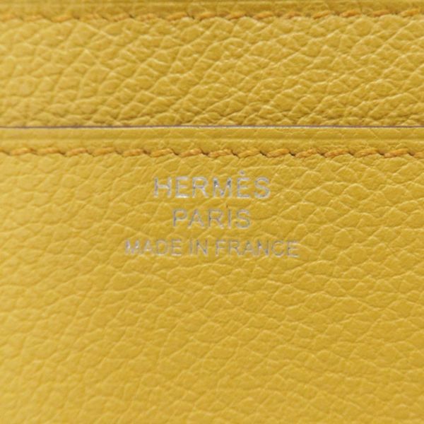 エルメス 長財布 コンスタンス トゥーゴー ロング サン/シルバー金具 エバーカラー W刻印 財布