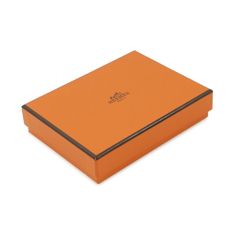 エルメス 二つ折り財布 ベアンコンパクト ゴールド/シルバー金具 エプソン W刻印 財布