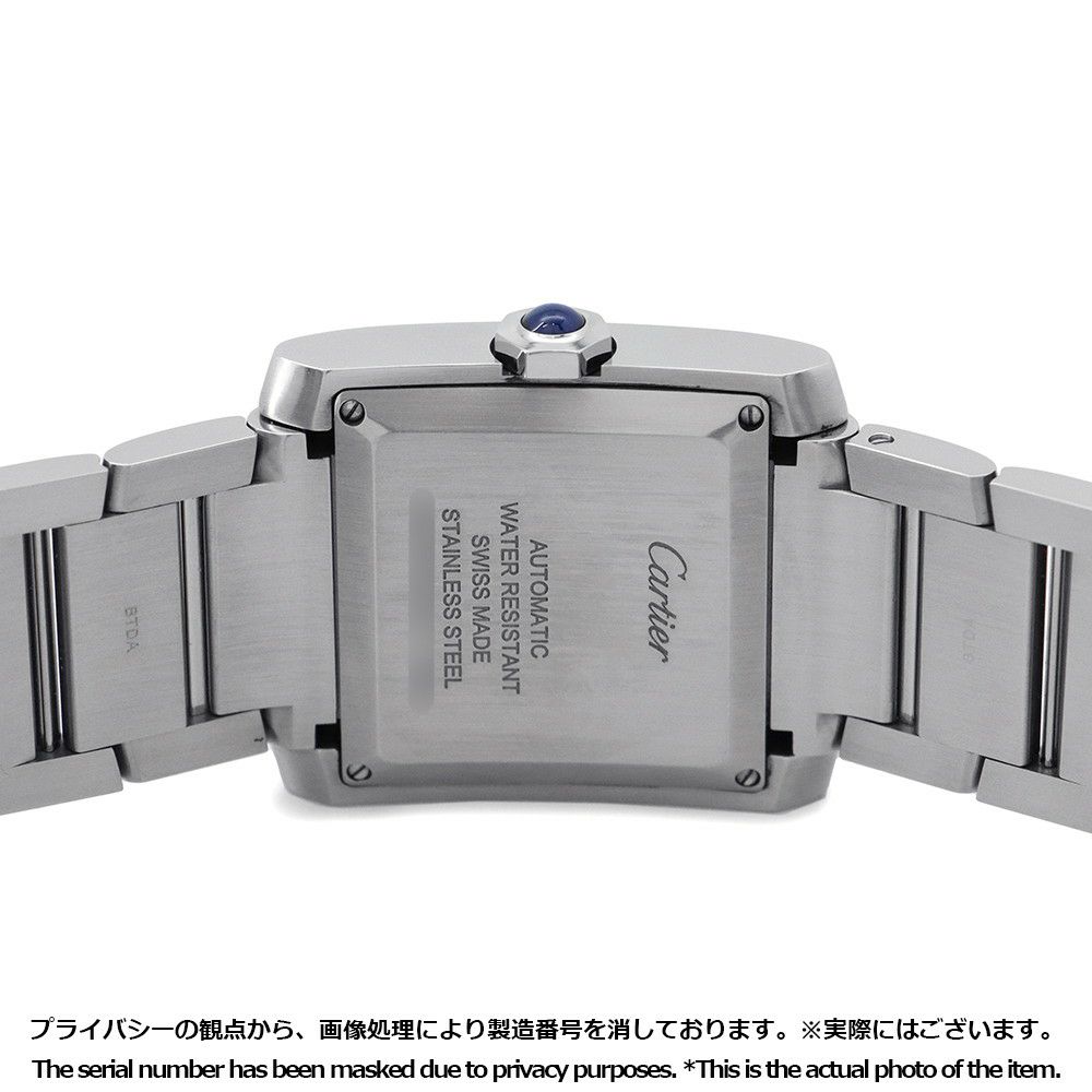 カルティエ タンク フランセーズ LM WSTA0067 Cartier 腕時計 シルバー文字盤