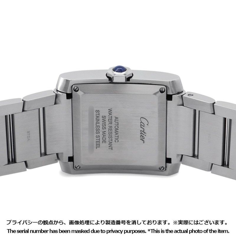 カルティエ タンク フランセーズ LM WSTA0067 Cartier 腕時計 シルバー文字盤