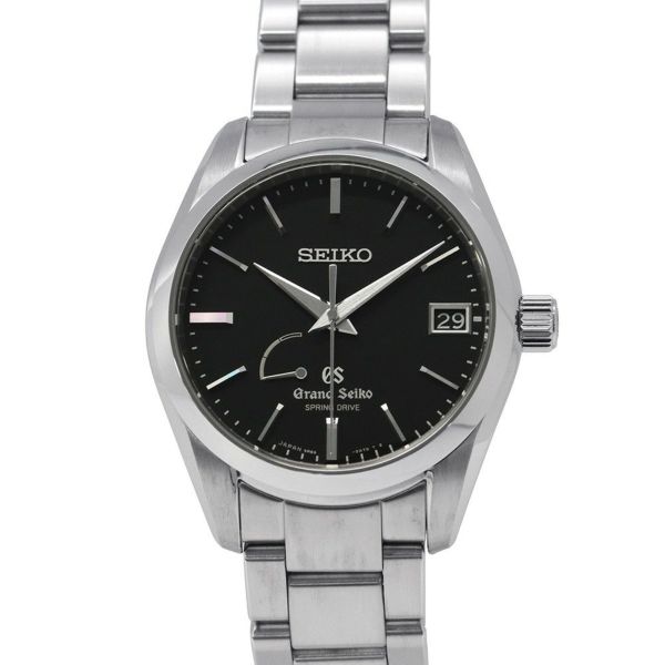 セイコー グランドセイコー スプリングドライブ パワーリザーブ マスターショップ限定 SBGA085  黒文字盤