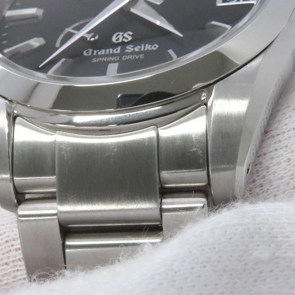 セイコー グランドセイコー スプリングドライブ パワーリザーブ マスターショップ限定 SBGA085  黒文字盤