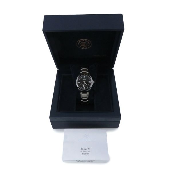 セイコー グランドセイコー スプリングドライブ パワーリザーブ マスターショップ限定 SBGA085  黒文字盤