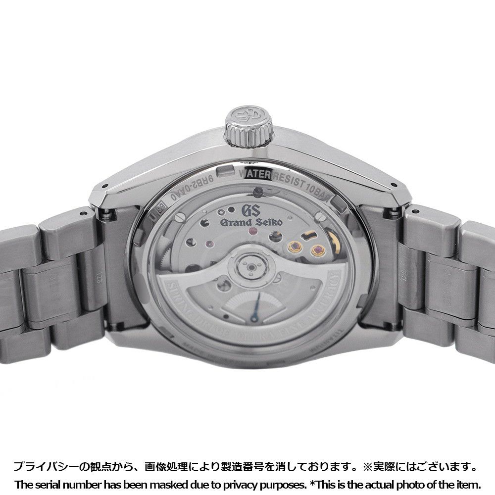 セイコー グランドセイコー エボリューション9 コレクション スプリングドライブ U.F.A. SLGB003 ブルー文字盤