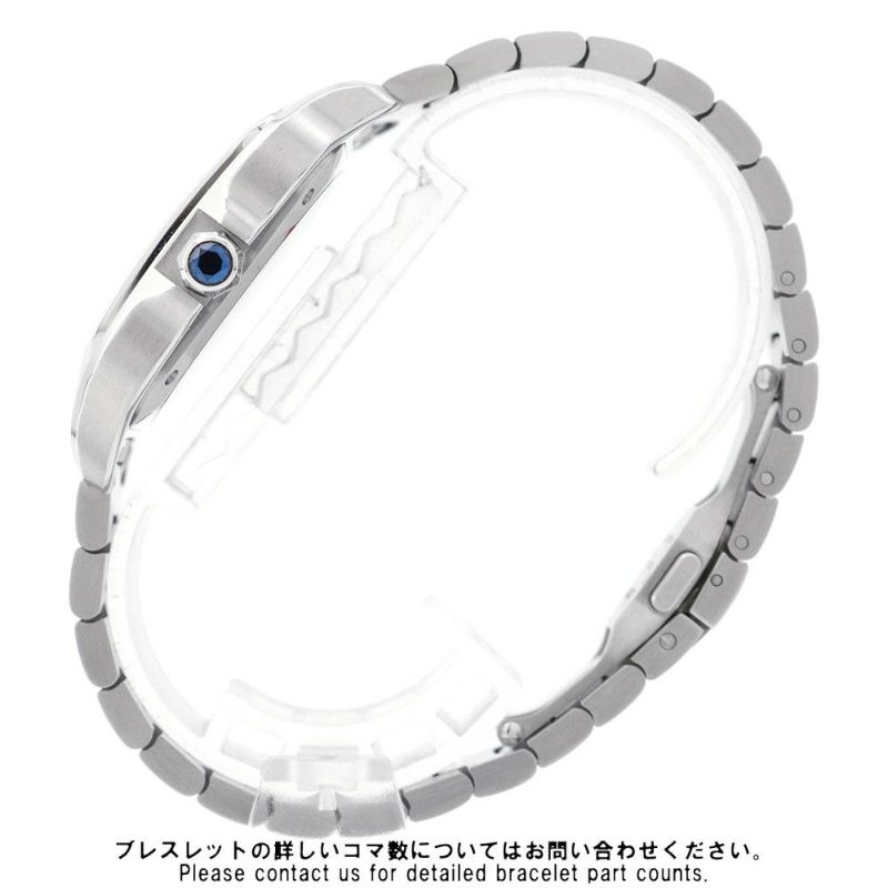カルティエ サントス ドゥ カルティエ MM WSSA0029 Cartier 腕時計 シルバー文字盤
