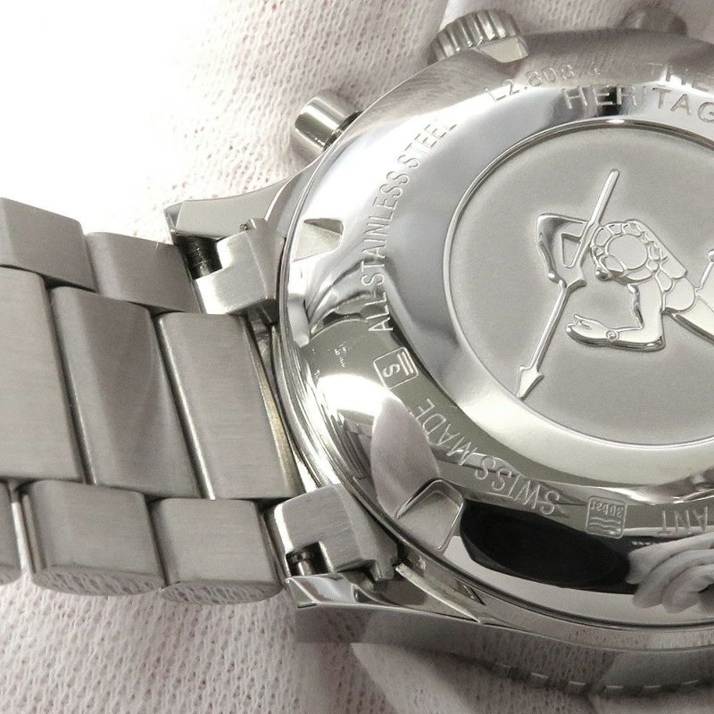 ロンジン ヘリテージダイバー 1967 L2.808.4.52.6 LONGINES 腕時計 黒文字盤