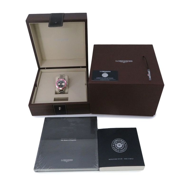 ロンジン ヘリテージダイバー 1967 L2.808.4.52.6 LONGINES 腕時計 黒文字盤