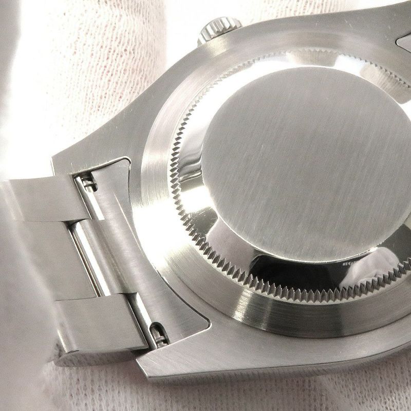 ロレックス デイトジャスト2 ランダムシリアル ルーレット 116334 ROLEX 腕時計 黒文字盤 ローマン