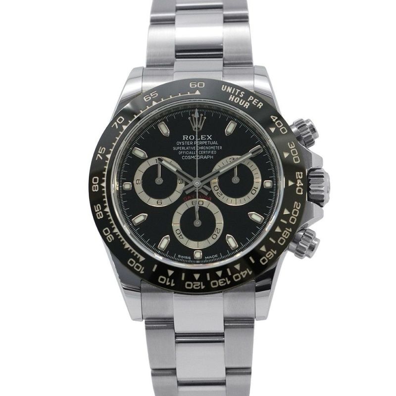 ロレックス コスモグラフ デイトナ ランダムシリアル ルーレット 116500LN ROLEX 腕時計 黒文字盤