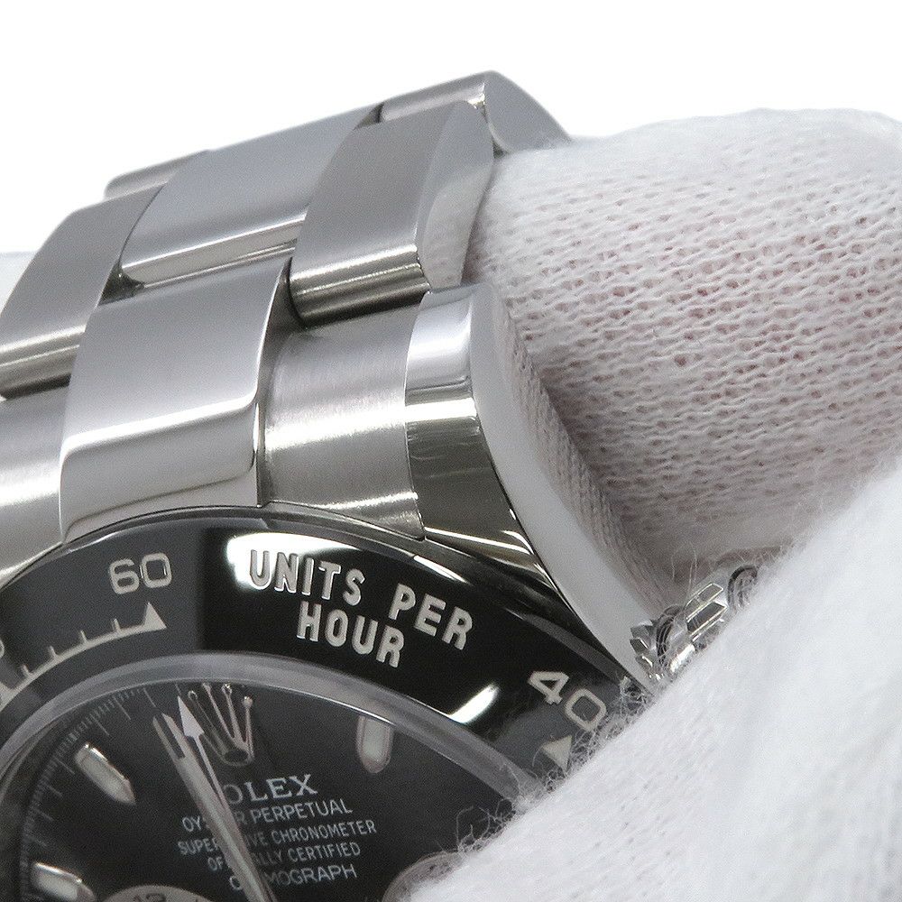 ロレックス コスモグラフ デイトナ ランダムシリアル ルーレット 116500LN ROLEX 腕時計 黒文字盤