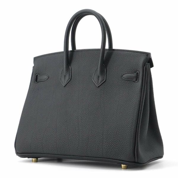 エルメス バーキン25 ブラック/ゴールド金具 トゴ B刻印 HERMES Birkin ハンドバッグ