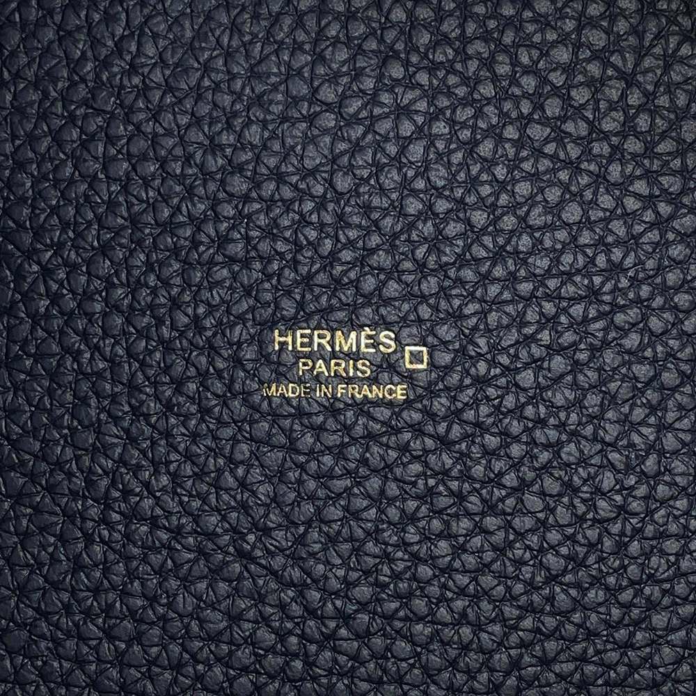 エルメス ピコタンロックPM タッチ ブルーニュイ/ブルーサフィール/トリヨンクレマンス/アリゲーターマット Z刻印