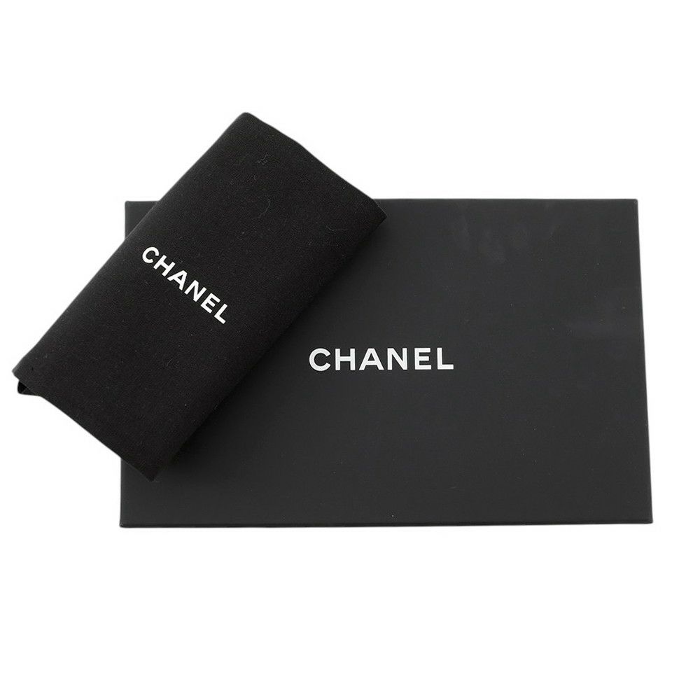 シャネル ミニポーチ マトラッセ スター ココマーク ソフトキャビアスキン AP4811 CHANEL コインケース 小銭入れ 黒