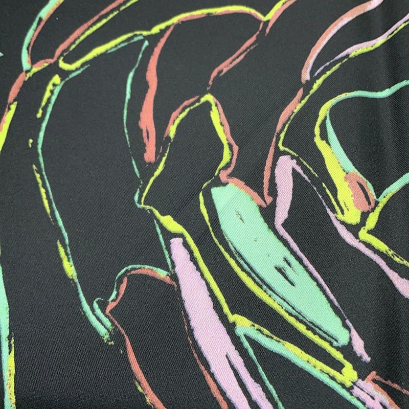 シャネル スカーフ 大判 リバーシブル ロゴ カメリア ココマーク シルク CHANEL 黒