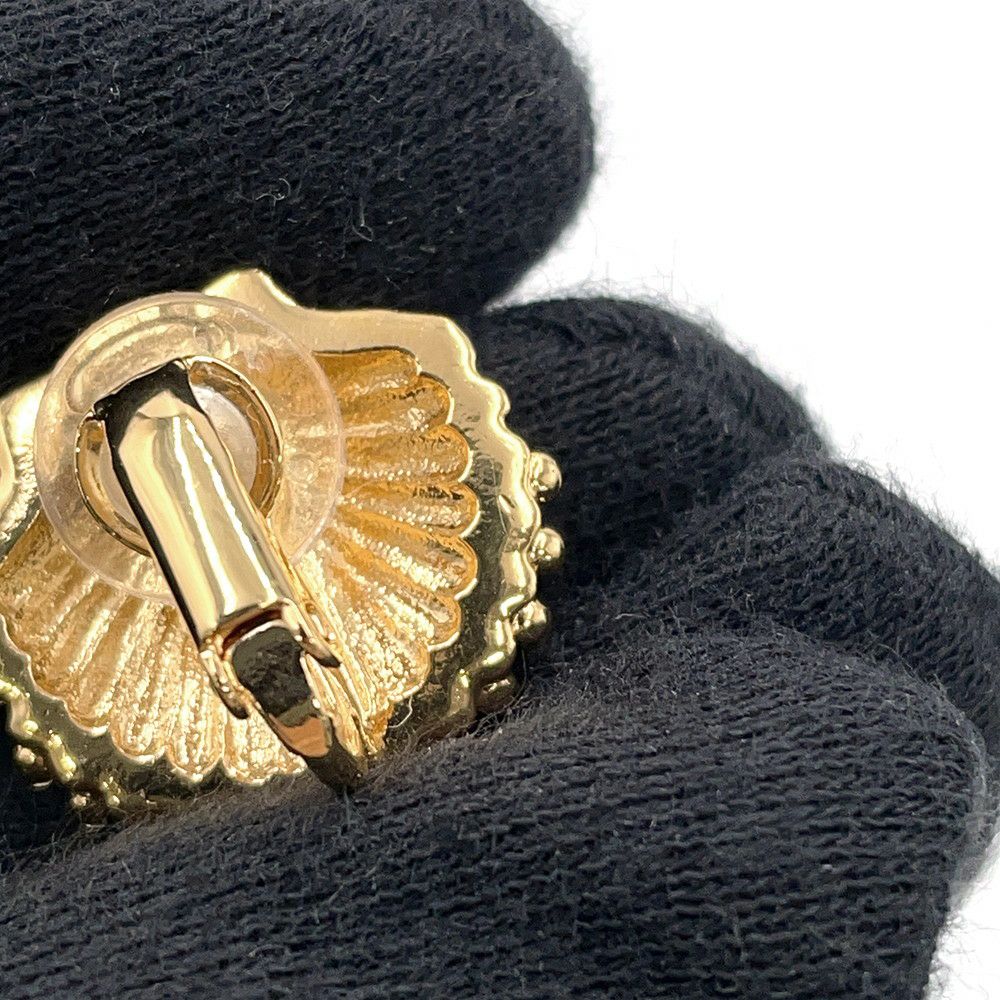 シャネル イヤリング ココマーク 貝殻 ストラス G23C CHANEL ラインストーン アクセサリー