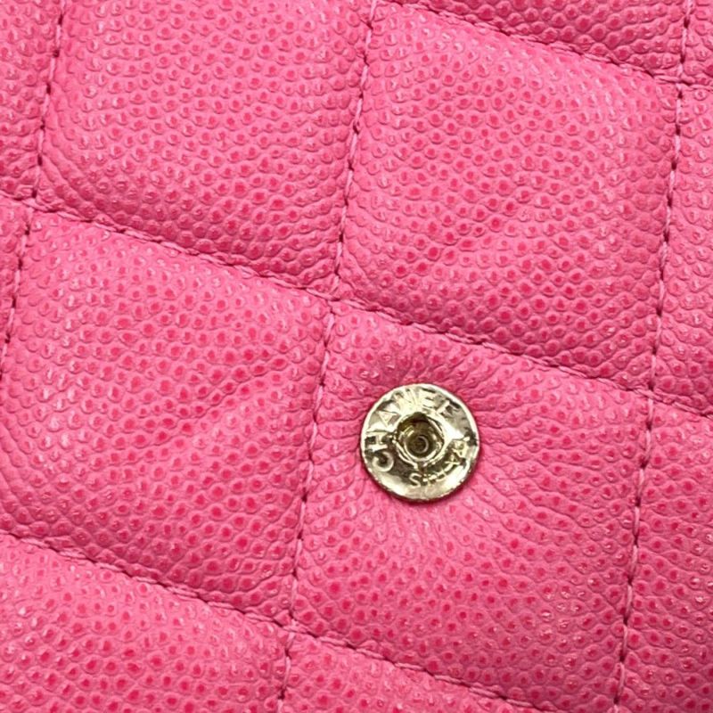 シャネル 長財布 マトラッセ ココマーク クラシック ロング フラップ ウォレット キャビアスキン AP0241 CHANEL