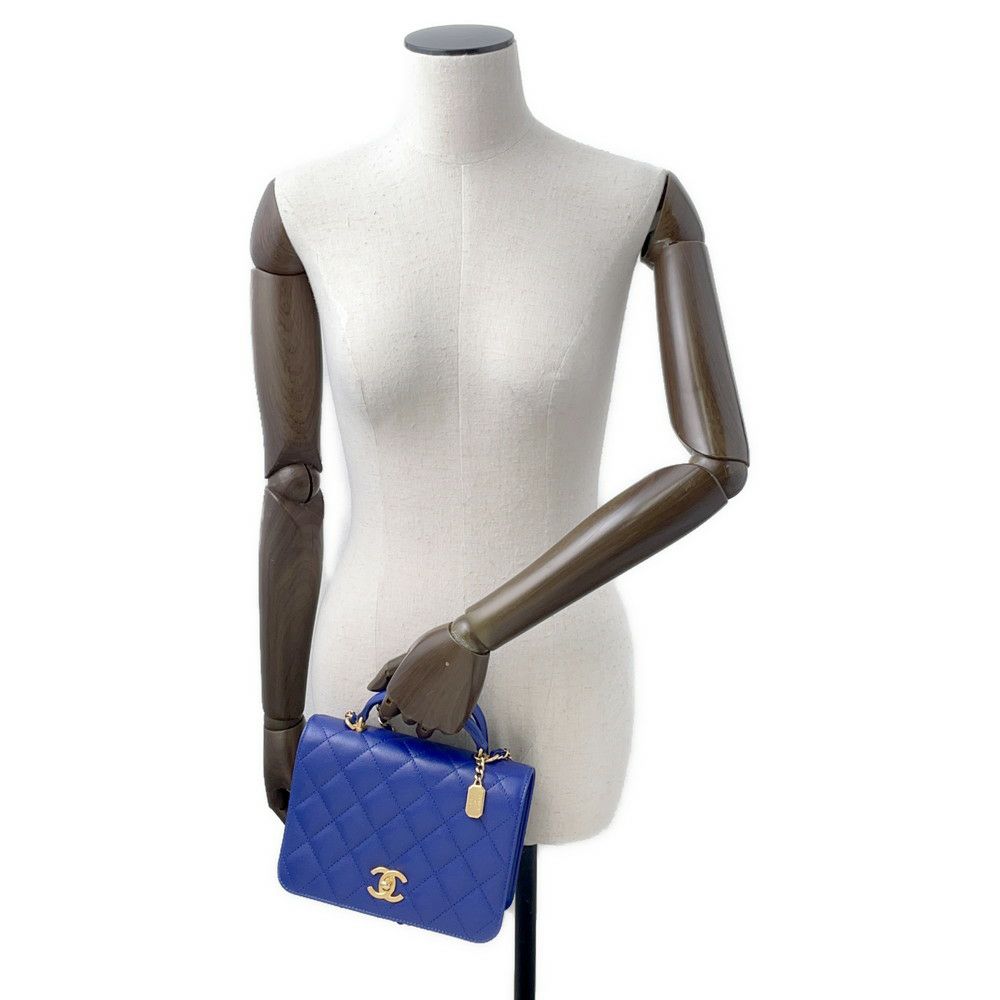 シャネル チェーンショルダーバッグ マトラッセ ココマーク キャビアスキン AS4286 CHANEL 2way