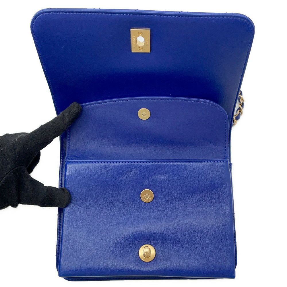 シャネル チェーンショルダーバッグ マトラッセ ココマーク キャビアスキン AS4286 CHANEL 2way