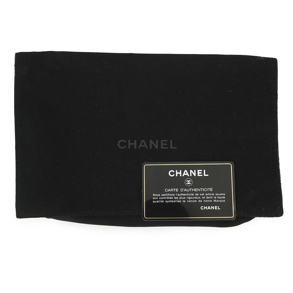 シャネル チェーンウォレット マトラッセ ココマーク デニム A33814 CHANEL 財布