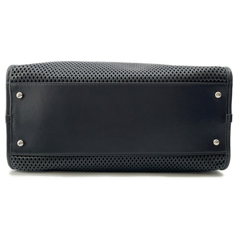 シャネル トートバッグ フレンチリビエラ A67654 2way メッシュ 黒