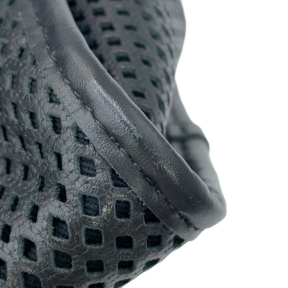 シャネル トートバッグ フレンチリビエラ A67654 2way メッシュ 黒